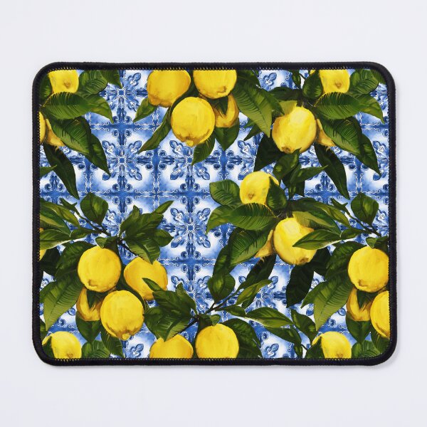 Item preview, Lemon Azulejos Tiles designed and sold by elenabdesigns.