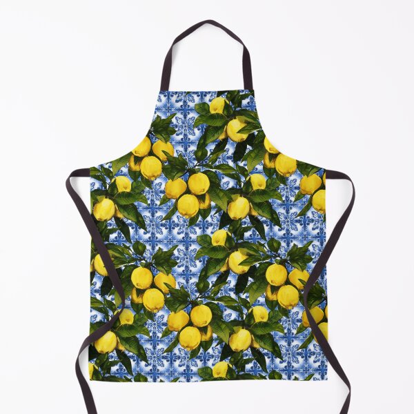 Item preview, Lemon Azulejos Tiles designed and sold by elenabdesigns.