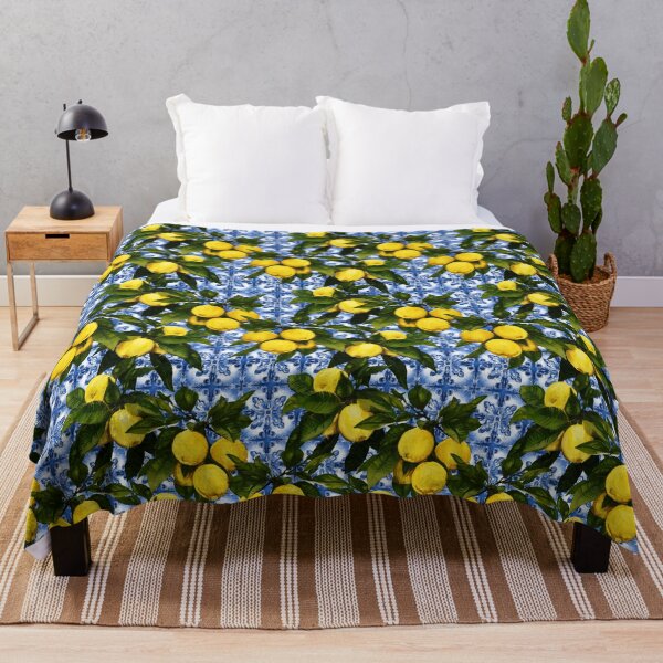 Item preview, Lemon Azulejos Tiles designed and sold by elenabdesigns.