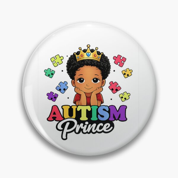 Item preview, Autism Prince – Cute Autism Awareness Boy Design designed and sold by ZentifyPrints.