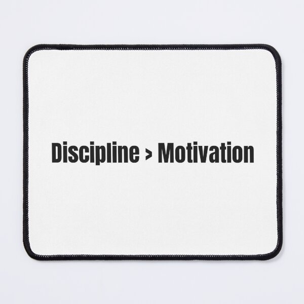 Item preview, Discipline > Motivation Text Design designed and sold by apex.vibe.