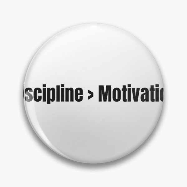 Item preview, Discipline > Motivation Text Design designed and sold by apex.vibe.