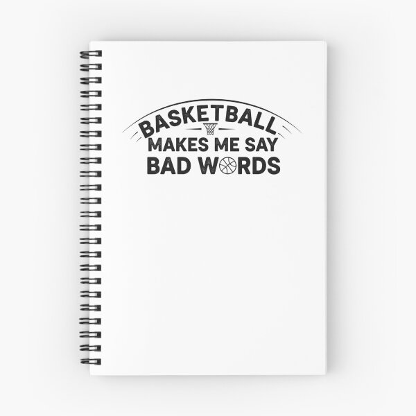 Item preview, Basketball Makes Me Say Bad Words Funny Player designed and sold by snowry.