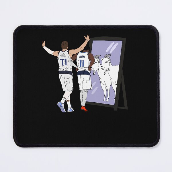 Item preview, Luka Doncic and Kyrie Irving Mirror GOATs  designed and sold by GeekBR.