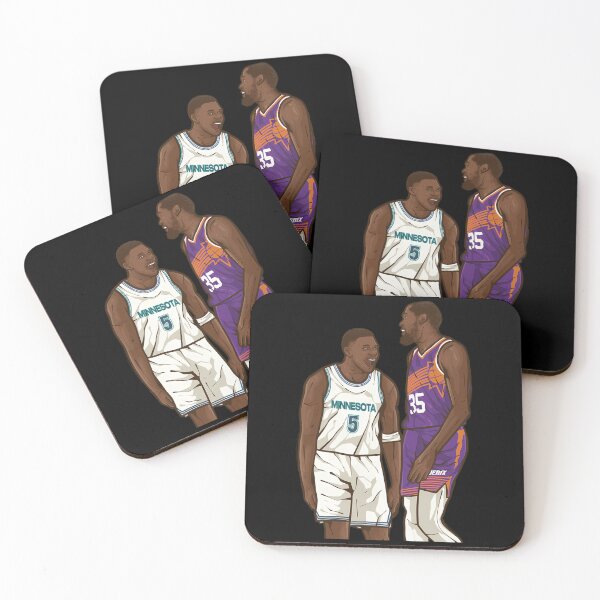 Item preview, Anthony Edwards Taunts Kevin Durant Cartoon  designed and sold by GeekBR.