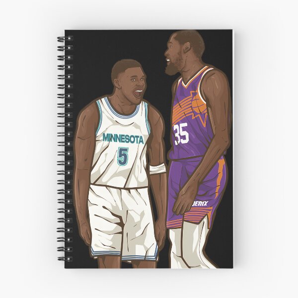 Item preview, Anthony Edwards Taunts Kevin Durant Cartoon  designed and sold by GeekBR.