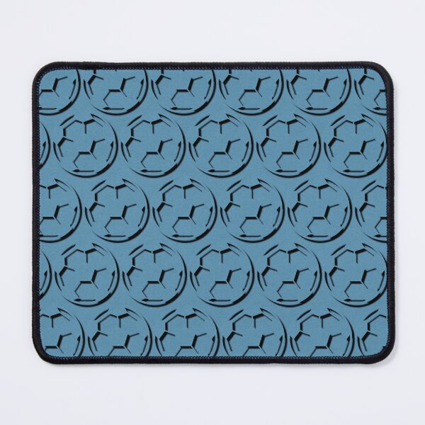 Item preview, Blue Soccer Ball Pattern Design designed and sold by IntelliMindDesigns.