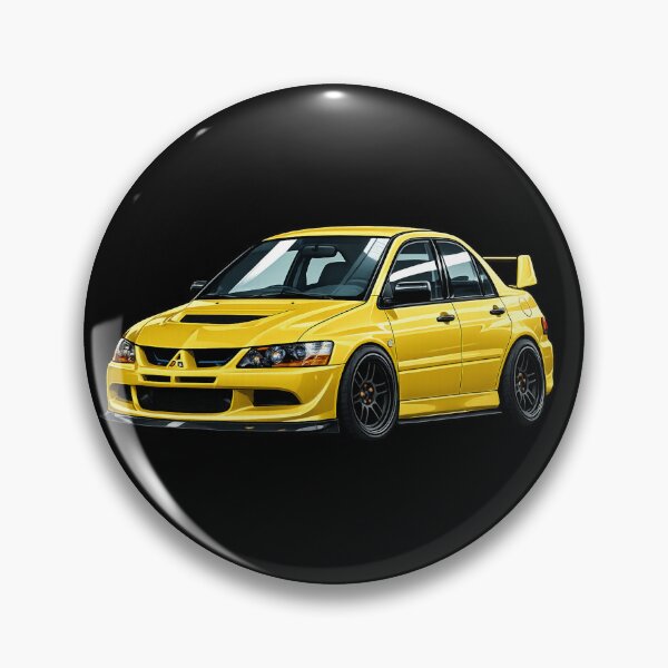 Item preview, LIGHTNING YELLOW EVO 8 ILLUSTRATION designed and sold by TheMitsuGuy.