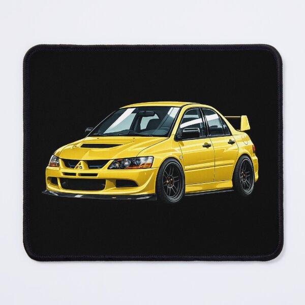 Item preview, LIGHTNING YELLOW EVO 8 ILLUSTRATION designed and sold by TheMitsuGuy.