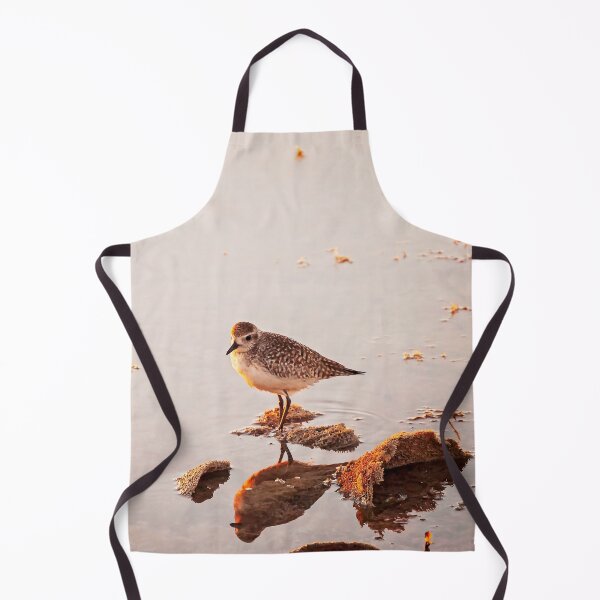 Item preview, Small Shorebird Standing in Shallow Water designed and sold by Rosemarie Guieb Designs.