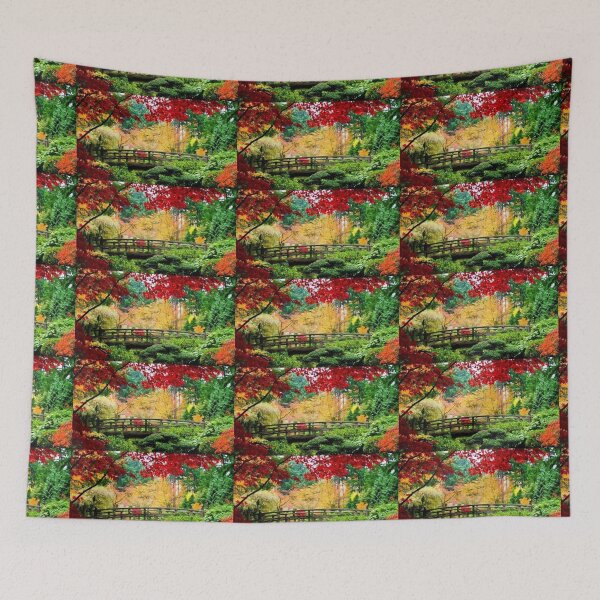 Item preview, Autumn Zen: Japanese Garden Bridge designed and sold by GUINewAlex.