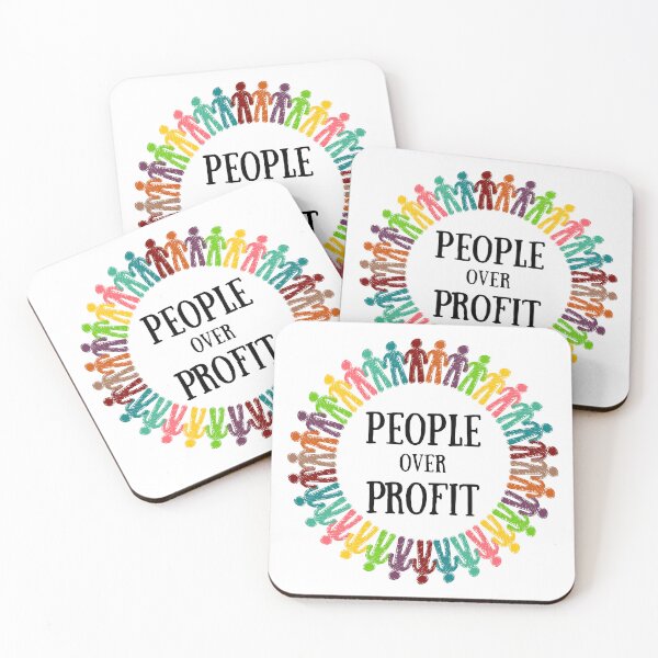 Item preview, People over Profit Design designed and sold by CarefulCreation.