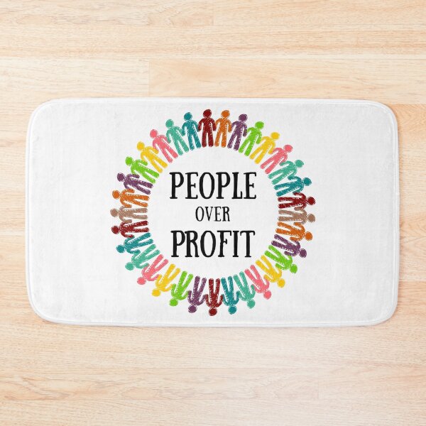 Item preview, People over Profit Design designed and sold by CarefulCreation.