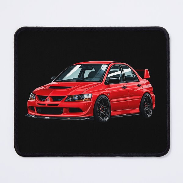 Item preview, RALLY RED EVO 8 ILLUSTRATION designed and sold by TheMitsuGuy.