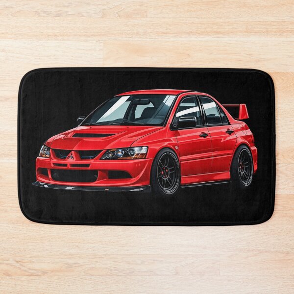 Item preview, RALLY RED EVO 8 ILLUSTRATION designed and sold by TheMitsuGuy.
