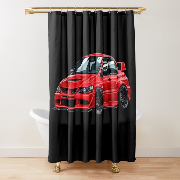 Item preview, RALLY RED EVO 8 ILLUSTRATION designed and sold by TheMitsuGuy.