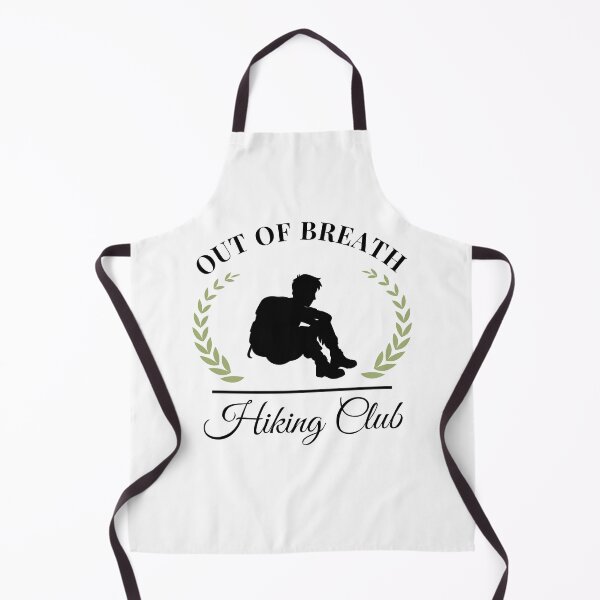 Item preview, Out of Breath Hiking Club Funny Hiker Silhouette designed and sold by snowry.
