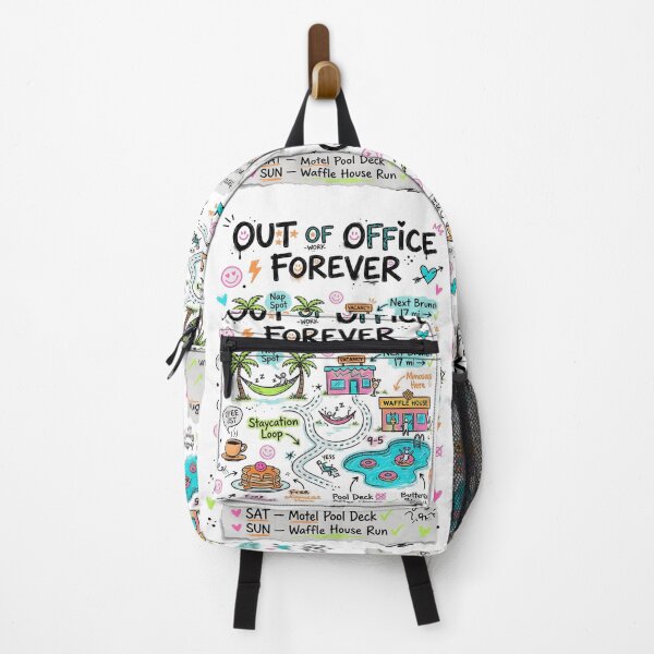 Item preview, Out Of Office Forever Staycation Doodle Map designed and sold by REAL IRISH GIFTS.