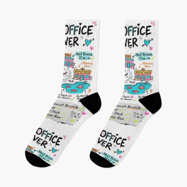 Item preview, Out Of Office Forever Staycation Doodle Map designed and sold by REAL IRISH GIFTS.