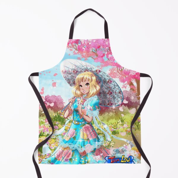 Item preview, Elegant Anime Girl in Cherry Blossom Garden designed and sold by TeamLouOfficial.