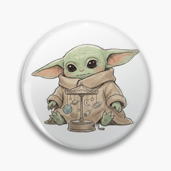Item preview, BABY YODA SPACE BABY MOBILE GROGU designed and sold by LIS AND MELIVERSO.
