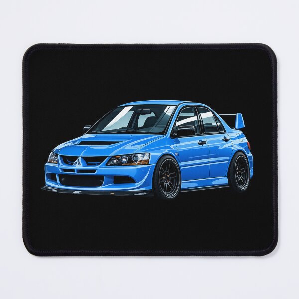 Item preview, ELECTRIC BLUE EVO 8 ILLUSTRATION designed and sold by TheMitsuGuy.