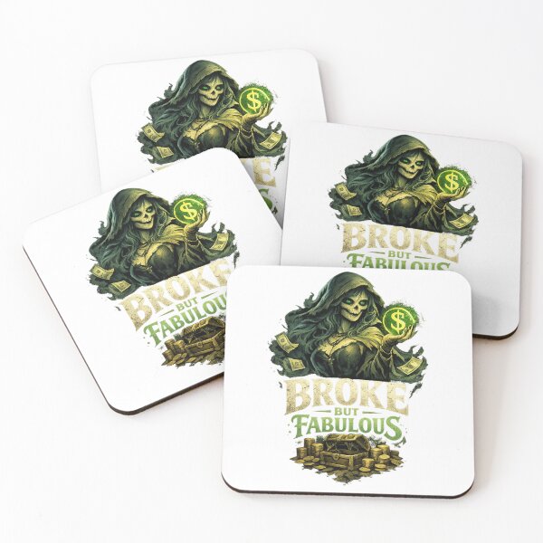 Item preview, Broke But Fabulous – Funny Money Aesthetic Design designed and sold by ART OF THE INFINITE.