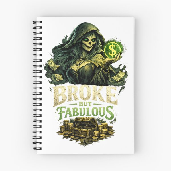 Item preview, Broke But Fabulous – Funny Money Aesthetic Design designed and sold by ART OF THE INFINITE.