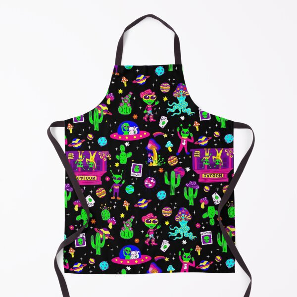 Item preview, outer space disco alien ufo cosmic saloon designed and sold by Gossip Rag.