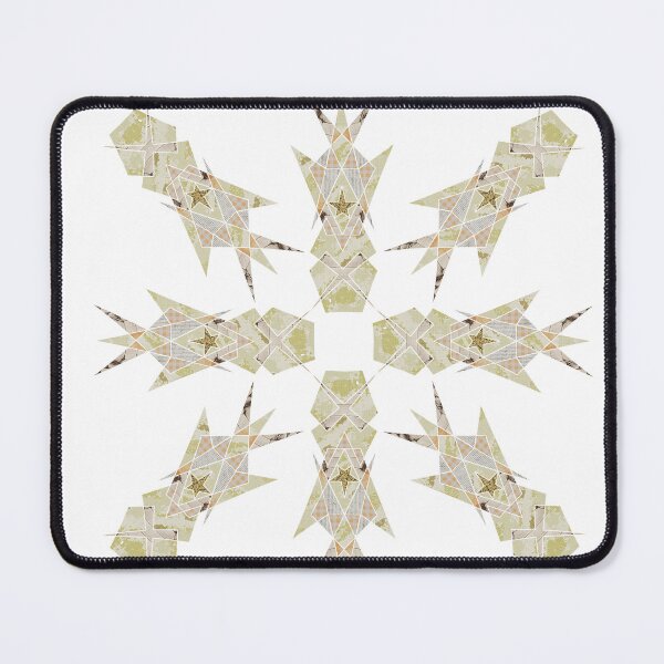Item preview, Symmetrical Abstract Golden Kaleidoscope Art designed and sold by Biliastro.