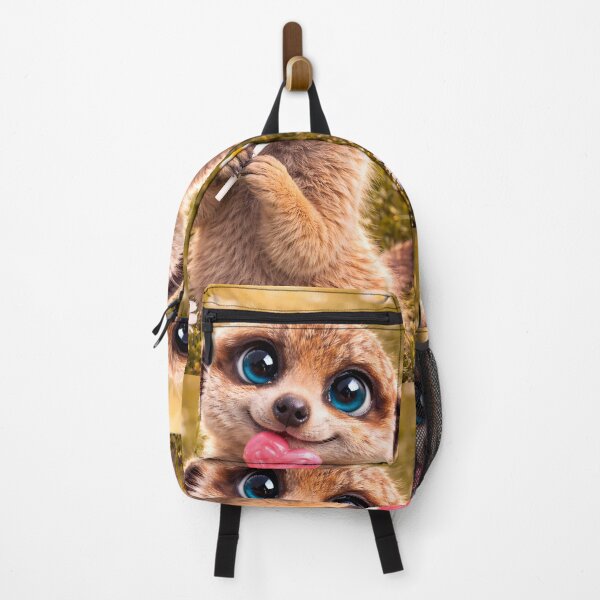 Item preview, Cute meerkat with heart lollipop designed and sold by Spirit75.