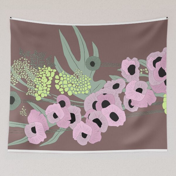 Item preview, Modern Botanical Flora Print designed and sold by ArtKseniia.