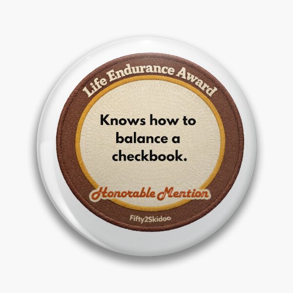 Item preview, Endurance Award Checkbook designed and sold by Fifty2Skidoo.