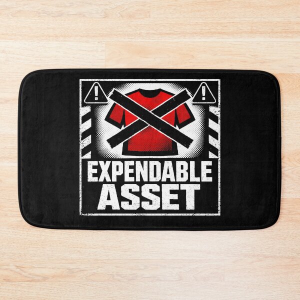 Item preview, Expendable Asset Brutalist Hazard Graphic designed and sold by agearb.