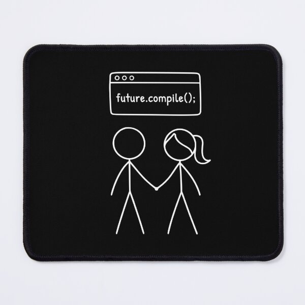 Item preview, Man and Woman Future Compile Relationship Humor designed and sold by AnnSign.