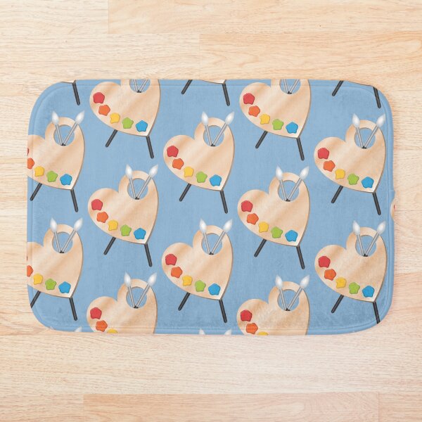 Item preview, Heart Artist Palette Creative Paint Design designed and sold by LCWaterworth.
