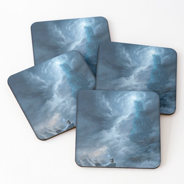 Item preview, Wizard Summoning an Ice Storm - Fantasy RPG designed and sold by Mission Ready.