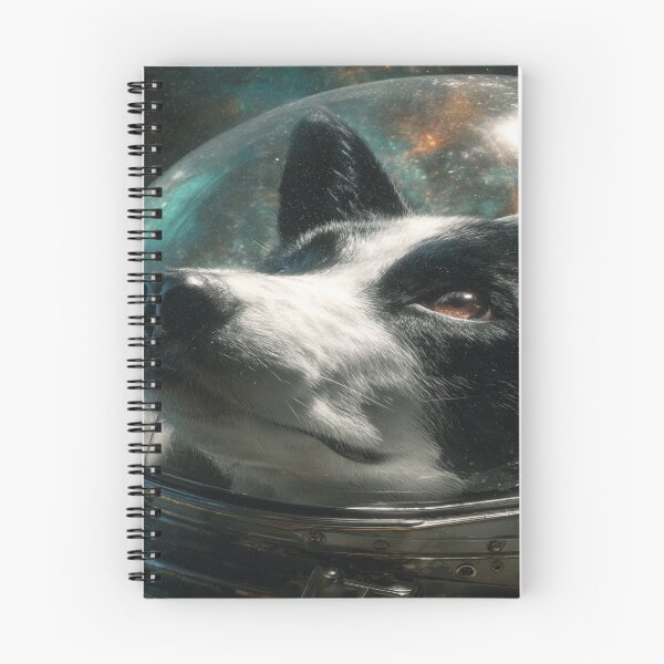 Item preview, Cosmic Canine Astronaut Dog Space Explorer designed and sold by NicolasGlowArt.
