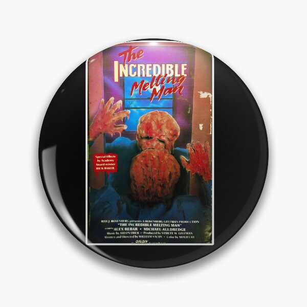 Item preview, THE INCREDIBLE MELTING MAN VHS designed and sold by skeletons-lair.