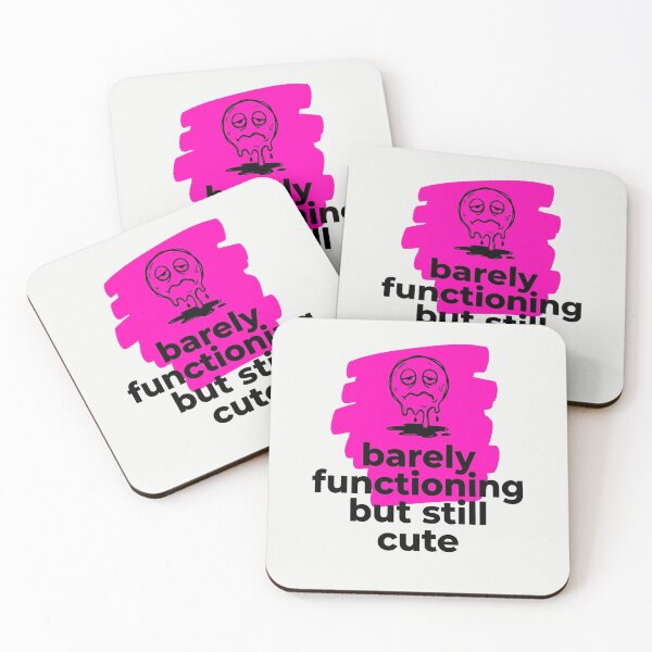 Item preview, Barely Functioning But Still Cute Mental Health designed and sold by PixelQ.