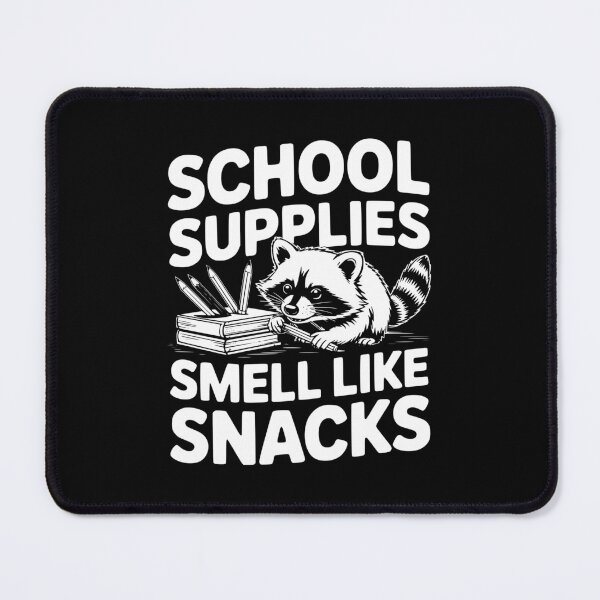Item preview, School Supplies Smell Like Snacks Raccoon Back To School designed and sold by theartfulaspie.