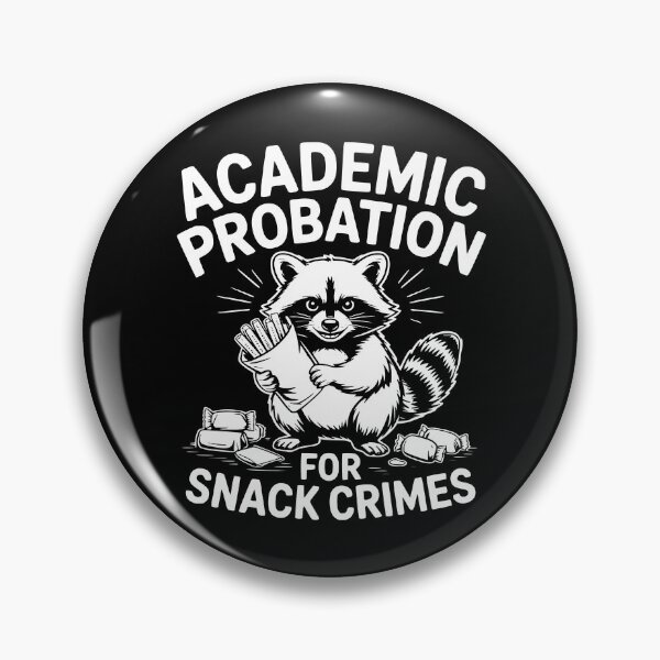 Item preview, Academic Probation For Snack Crimes Raccoon Back To School designed and sold by theartfulaspie.