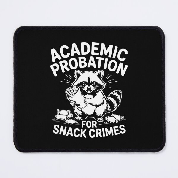 Item preview, Academic Probation For Snack Crimes Raccoon Back To School designed and sold by theartfulaspie.