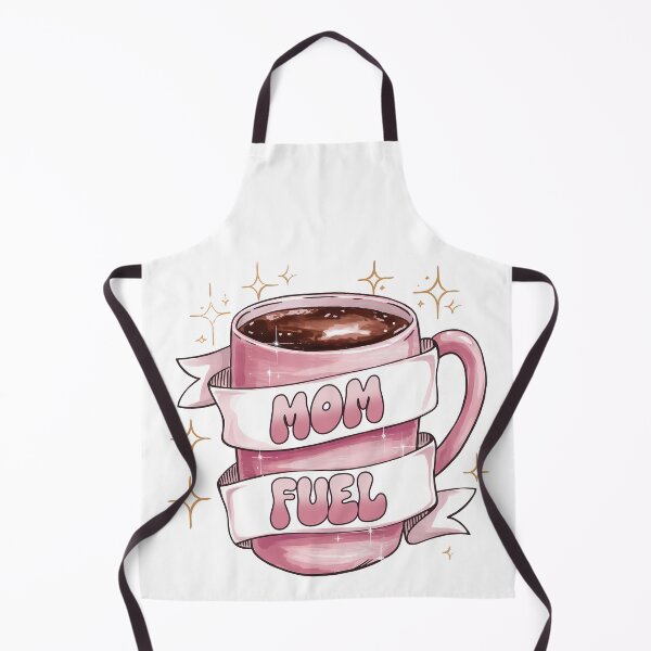 Item preview, MOM FUEL Coffee Cup with Pink Ribbon and Sparkles designed and sold by Lulunza.