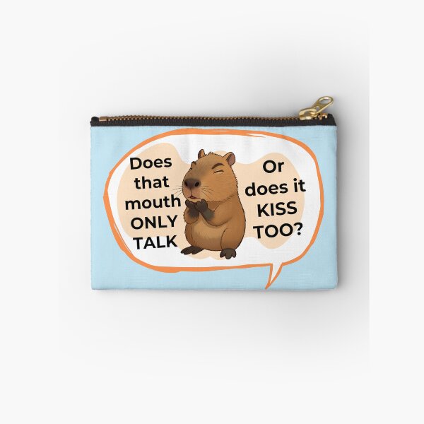 Item preview, Does that mouth only talk? designed and sold by Capy Brazil.