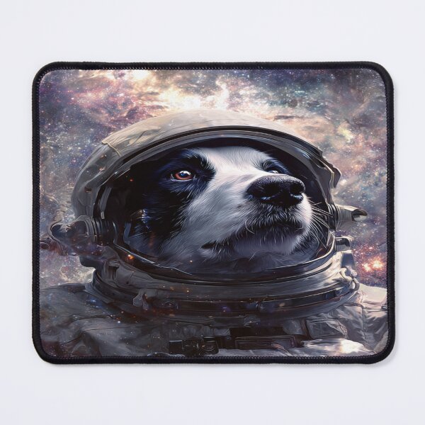 Item preview, Dog Astronaut Space Explorer Cosmic Canine designed and sold by NicolasGlowArt.