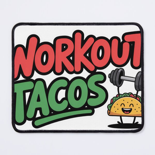Item preview, Tacos Over Workout – Relatable Fitness Humor Shirt designed and sold by Artistry Tee Co.