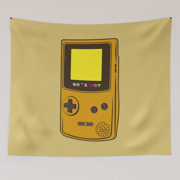 Item preview, Retro 90s boy Gamer Handheld Console designed and sold by CamaleonDesigns.