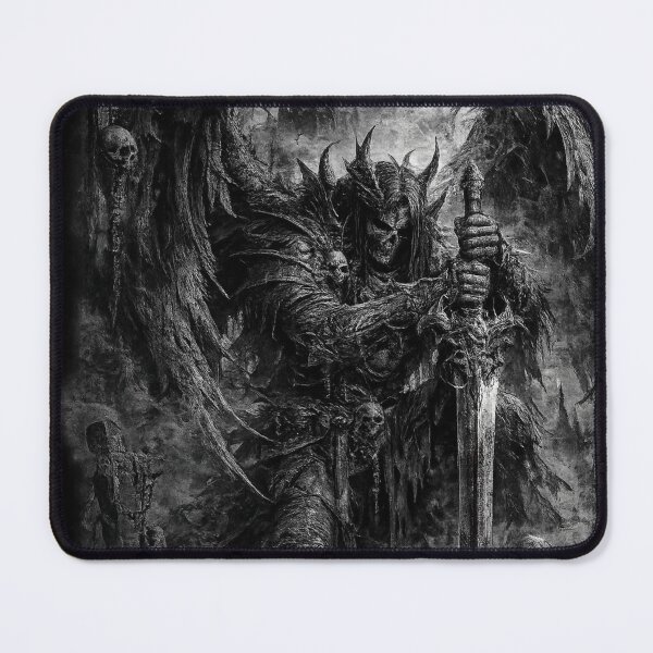 Item preview, Fallen Angel Gothic Black and White designed and sold by Vhurkys.