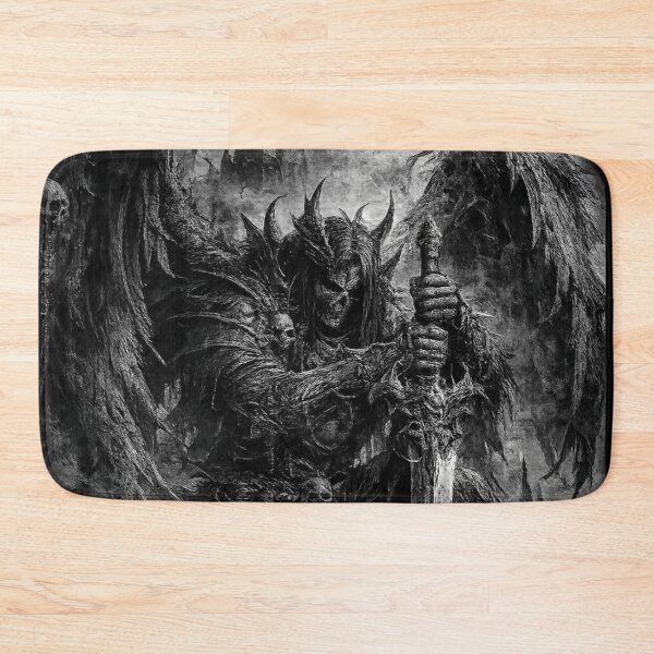Item preview, Fallen Angel Gothic Black and White designed and sold by Vhurkys.